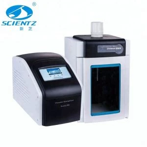 Tela de toque de TFT de 7 polegadas de Scientz-IID 20-25KHZ Sonicator ultra-sônico automático do homogenizador de seguimento